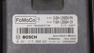 2016-2018 Ford Focus PCM Engine Control Computer ECU ECM PCU OEM P/N:RMFV6A-12A650-CA EM5A-12A650-ACC Fits Fits 2016 2017 2018 OEM Used Auto Parts - Oemusedautoparts1.com 