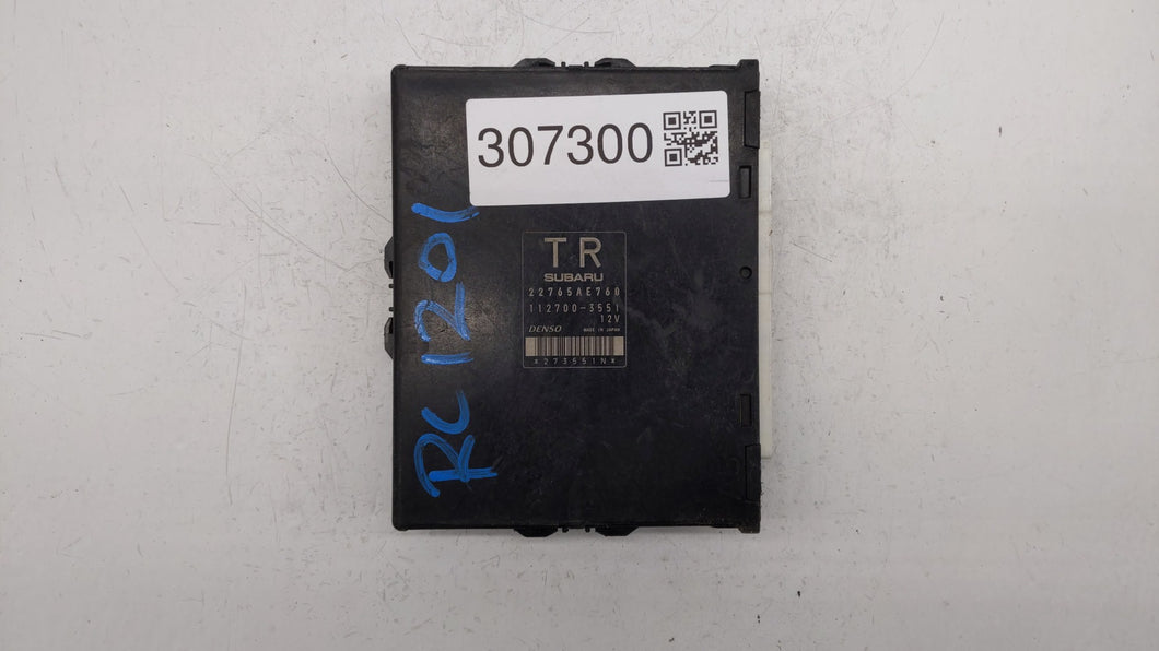 2013 Subaru Impreza PCM Engine Control Computer ECU ECM PCU OEM P/N:22765AE760 22765AE761 Fits OEM Used Auto Parts