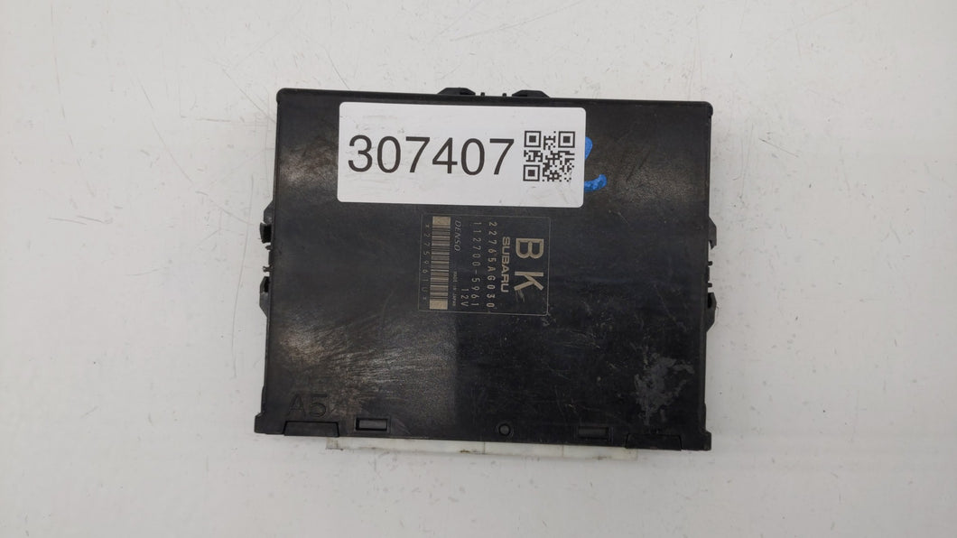 2014 Subaru Impreza PCM Engine Control Computer ECU ECM PCU OEM P/N:22765AG030 Fits OEM Used Auto Parts - Oemusedautoparts1.com 