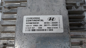 2015-2017 Hyundai Sonata PCM Engine Control Computer ECU ECM PCU OEM P/N:39101-2GGK0 39101-2GGL4 Fits Fits 2015 2016 2017 OEM Used Auto Parts - Oemusedautoparts1.com 