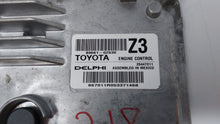 2015 Toyota Corolla PCM Engine Control Computer ECU ECM PCU OEM P/N:89661-0Z630 89661-0Z631 Fits OEM Used Auto Parts - Oemusedautoparts1.com 