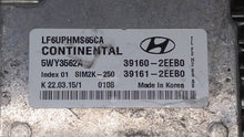 2016-2017 Hyundai Sonata PCM Engine Control Computer ECU ECM PCU OEM P/N:39160-2EEB1 39161-2EEB1, 39160-2EEB0 Fits Fits 2016 2017 OEM Used Auto Parts - Oemusedautoparts1.com 