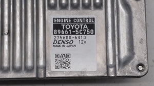 2016-2017 Toyota Prius C PCM Engine Control Computer ECU ECM PCU OEM P/N:89661-5C750 Fits Fits 2016 2017 OEM Used Auto Parts - Oemusedautoparts1.com 