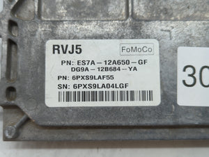 2014-2016 Ford Fusion PCM Engine Control Computer ECU ECM PCU OEM P/N:GS7A-12A650-UA ES7A-12A650-GG Fits Fits 2014 2015 2016 OEM Used Auto Parts