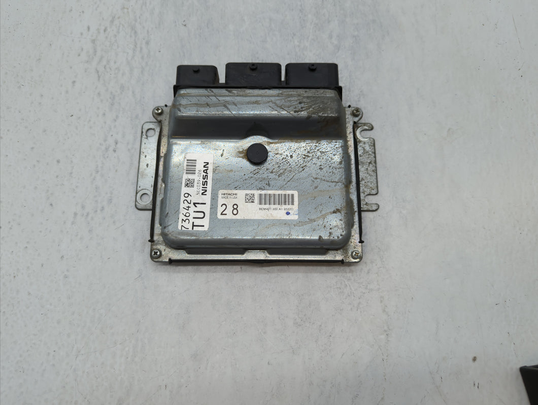 2018-2019 Nissan Murano PCM Engine Control Computer ECU ECM PCU OEM P/N:BEM427-300 BEM427-300 A1, NEC032-647 Fits Fits 2018 2019 OEM Used Auto Parts