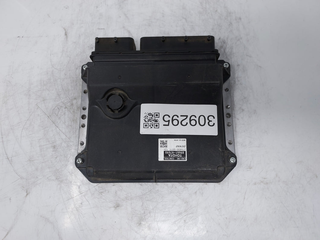 2014 Toyota Prius PCM Engine Control Computer ECU ECM PCU OEM P/N:89661-47590 Fits OEM Used Auto Parts