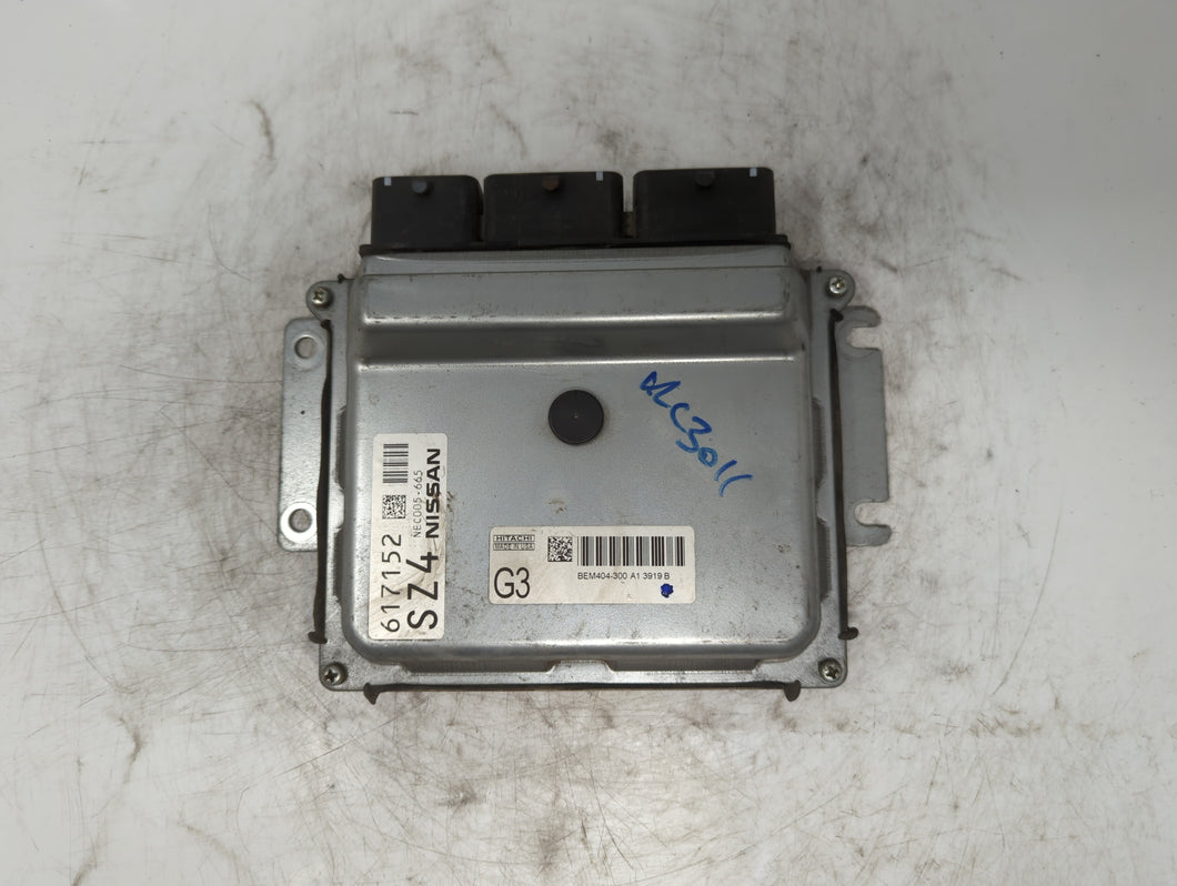 2013-2015 Nissan Sentra PCM Engine Control Computer ECU ECM PCU OEM P/N:BEM404-300 A1 NEC001-666 Fits Fits 2013 2014 2015 OEM Used Auto Parts