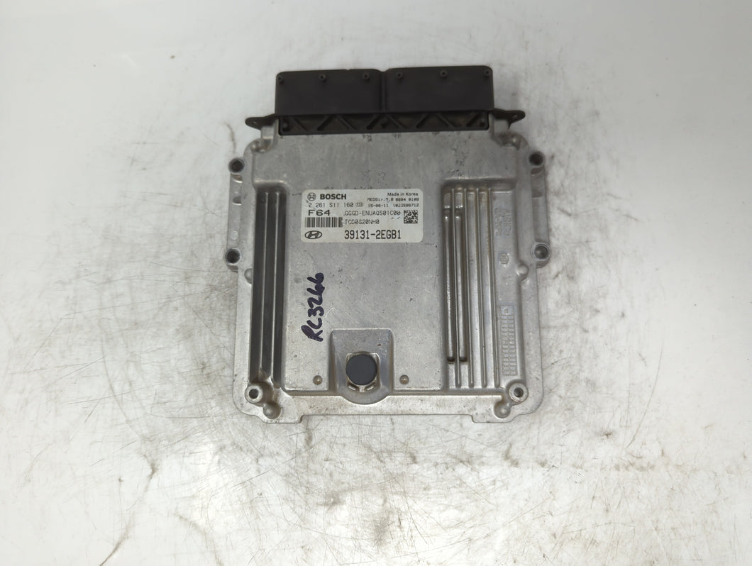 2016-2017 Hyundai Elantra Gt PCM Engine Control Computer ECU ECM PCU OEM P/N:39131-2EGB1 39172-2EFB0 Fits Fits 2016 2017 OEM Used Auto Parts