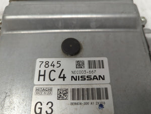 2013-2015 Nissan Sentra PCM Engine Control Computer ECU ECM PCU OEM P/N:BEM404-300 A1 NEC001-666 Fits Fits 2013 2014 2015 OEM Used Auto Parts