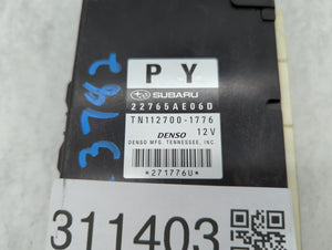 2013-2014 Subaru Legacy PCM Engine Control Computer ECU ECM PCU OEM P/N:22765AE06E 22765AE06A, 22765AE06C Fits Fits 2013 2014 OEM Used Auto Parts