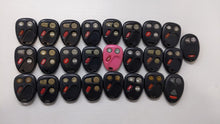 Lot of 25 Chevrolet Keyless Entry Remote Fob MIXED FCC IDS MIXED PART