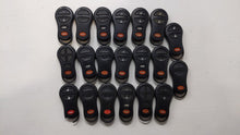 Lot of 20 Chrysler Keyless Entry Remote Fob MIXED FCC IDS MIXED PART