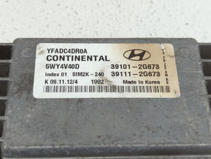 2011-2014 Hyundai Sonata PCM Engine Control Computer ECU ECM PCU OEM P/N:39101-2G673 39101-2G671 Fits Fits 2011 2012 2013 2014 OEM Used Auto Parts