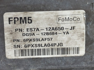 2014-2016 Ford Fusion PCM Engine Control Computer ECU ECM PCU OEM P/N:GS7A-12A650-UA ES7A-12A650-GG Fits Fits 2014 2015 2016 OEM Used Auto Parts