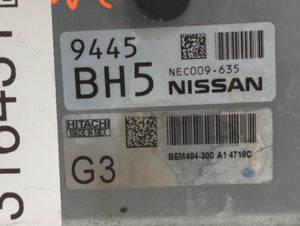 2013-2015 Nissan Sentra PCM Engine Control Computer ECU ECM PCU OEM P/N:BEM404-300 A1 NEC001-666 Fits Fits 2013 2014 2015 OEM Used Auto Parts