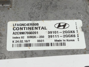 2015-2017 Hyundai Sonata PCM Engine Control Computer ECU ECM PCU OEM P/N:39101-2GGK9 39101-2GGK5 Fits Fits 2015 2016 2017 OEM Used Auto Parts