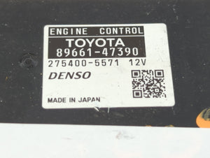 2011 Toyota Prius PCM Engine Control Computer ECU ECM PCU OEM P/N:89661-47390 89681-47211 Fits OEM Used Auto Parts