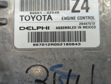 2016 Toyota Corolla PCM Engine Control Computer ECU ECM PCU OEM P/N:89661-0Z630 89661-0Z621 Fits OEM Used Auto Parts