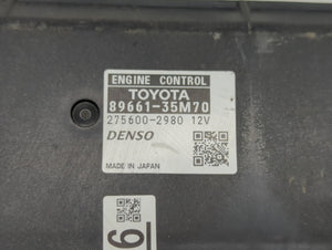 2015 Toyota 4runner PCM Engine Control Computer ECU ECM PCU OEM P/N:89661-35M70 Fits OEM Used Auto Parts