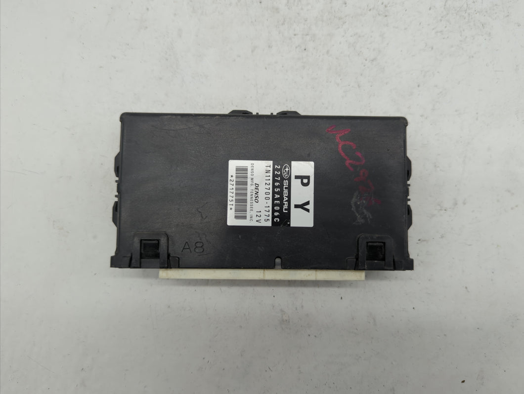 2013-2014 Subaru Legacy PCM Engine Control Computer ECU ECM PCU OEM P/N:22765AE06E 22765AE06A, 22765AE06C Fits Fits 2013 2014 OEM Used Auto Parts