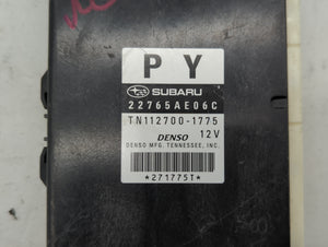 2013-2014 Subaru Legacy PCM Engine Control Computer ECU ECM PCU OEM P/N:22765AE06E 22765AE06A, 22765AE06C Fits Fits 2013 2014 OEM Used Auto Parts