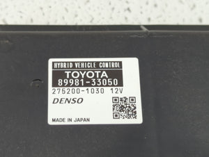 2008-2009 Toyota Camry PCM Engine Control Computer ECU ECM PCU OEM P/N:89981-33050 Fits Fits 2008 2009 OEM Used Auto Parts