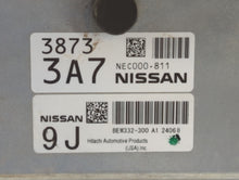 2014-2018 Nissan Versa PCM Engine Control Computer ECU ECM PCU OEM P/N:NEC980-035 BEM336-300 A1 Fits Fits 2014 2015 2016 2017 2018 OEM Used Auto Parts