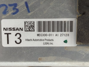 2011-2013 Nissan Altima PCM Engine Control Computer ECU ECM PCU OEM P/N:MEC114-105 MEC114-080 B2 Fits Fits 2011 2012 2013 OEM Used Auto Parts