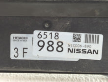 2020 Nissan Versa PCM Engine Control Computer ECU ECM PCU OEM P/N:NEC006-890 237F0 5RF3A, NEC982-055, NEC005-867 Fits OEM Used Auto Parts