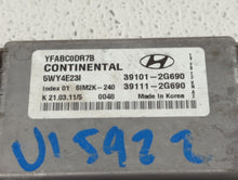 2011-2014 Hyundai Sonata PCM Engine Control Computer ECU ECM PCU OEM P/N:39101-2G692 39111-2G690 Fits Fits 2011 2012 2013 2014 OEM Used Auto Parts