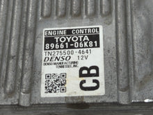 2012-2014 Toyota Camry PCM Engine Control Computer ECU ECM PCU OEM P/N:89661-06K63 89661-06K84 Fits Fits 2012 2013 2014 OEM Used Auto Parts