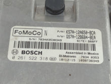 2017-2019 Ford Fusion PCM Engine Control Computer ECU ECM PCU OEM P/N:KS7A-12A650-BCA HS7A-12A650-ABB Fits Fits 2017 2018 2019 OEM Used Auto Parts