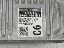 2015 Toyota Camry PCM Engine Control Computer ECU ECM PCU OEM P/N:89661-06N10 89661-06N11 Fits OEM Used Auto Parts