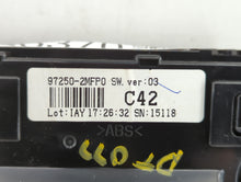 2013-2016 Hyundai Genesis Climate Control Module Temperature AC/Heater Replacement P/N:97250-2MFP0 Fits 2013 2014 2015 2016 OEM Used Auto Parts