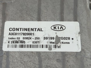 2019 Kia Optima PCM Engine Control Computer ECU ECM PCU OEM P/N:39119-2G028 Fits OEM Used Auto Parts