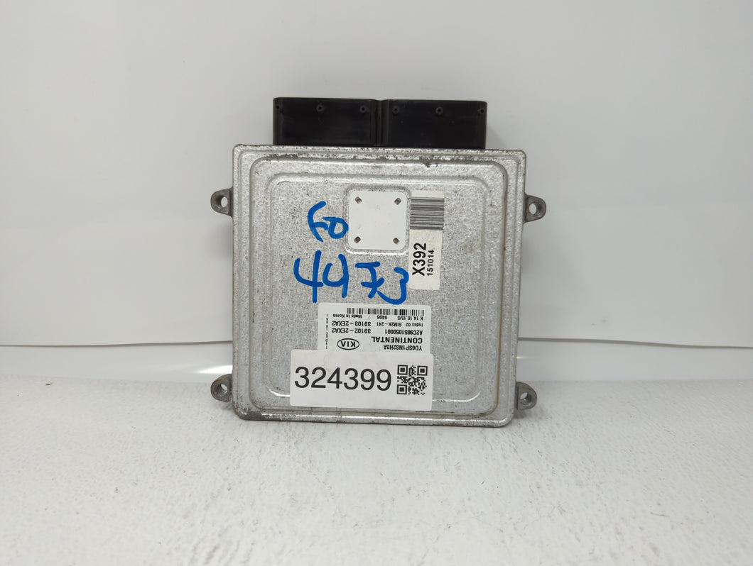 2016 Kia Forte PCM Engine Control Computer ECU ECM PCU OEM P/N:39106-2XA2 39102-2EXB2, 39103-2EXB2 Fits OEM Used Auto Parts