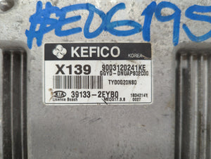 2014 Kia Forte PCM Engine Control Computer ECU ECM PCU OEM P/N:39133-2EYB2 39133-2EYB0 Fits OEM Used Auto Parts