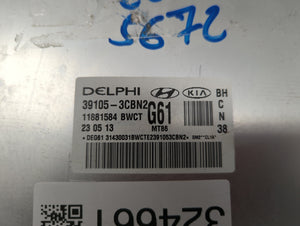 2012-2014 Hyundai Genesis PCM Engine Control Computer ECU ECM PCU OEM P/N:95440-4F221 39105-3CBN0 Fits Fits 2012 2013 2014 OEM Used Auto Parts