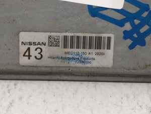 2011-2013 Nissan Altima PCM Engine Control Computer ECU ECM PCU OEM P/N:MEC114-100 MEC112-130 B1 Fits Fits 2011 2012 2013 OEM Used Auto Parts