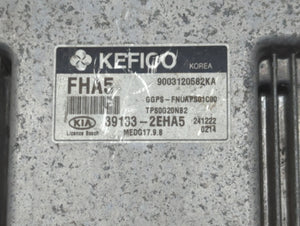 2015 Kia Soul PCM Engine Control Computer ECU ECM PCU OEM P/N:39133-2EHA5 39132-2EHA5, 39133-2EHA3 Fits OEM Used Auto Parts