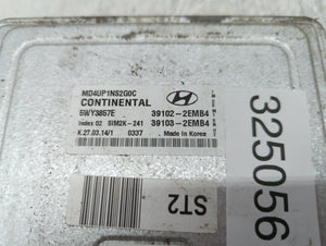 2014-2016 Hyundai Elantra PCM Engine Control Computer ECU ECM PCU OEM P/N:39103-2EMW5 39102-2EMW5 Fits Fits 2014 2015 2016 OEM Used Auto Parts