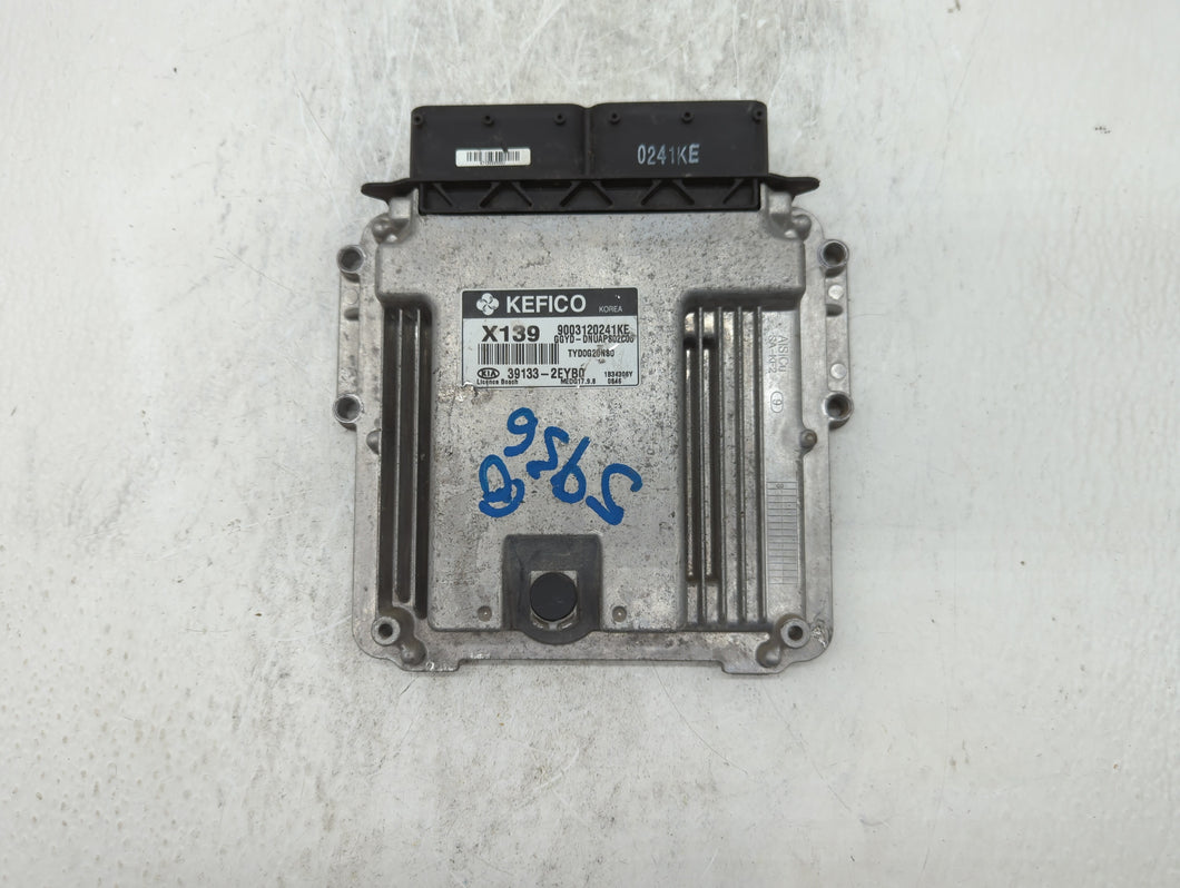 2014 Kia Forte PCM Engine Control Computer ECU ECM PCU OEM P/N:39133-2EYB2 39133-2EYB0 Fits OEM Used Auto Parts