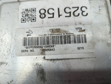 2006-2010 Chevrolet Malibu PCM Engine Control Computer ECU ECM PCU OEM P/N:12605843 12603998 Fits OEM Used Auto Parts