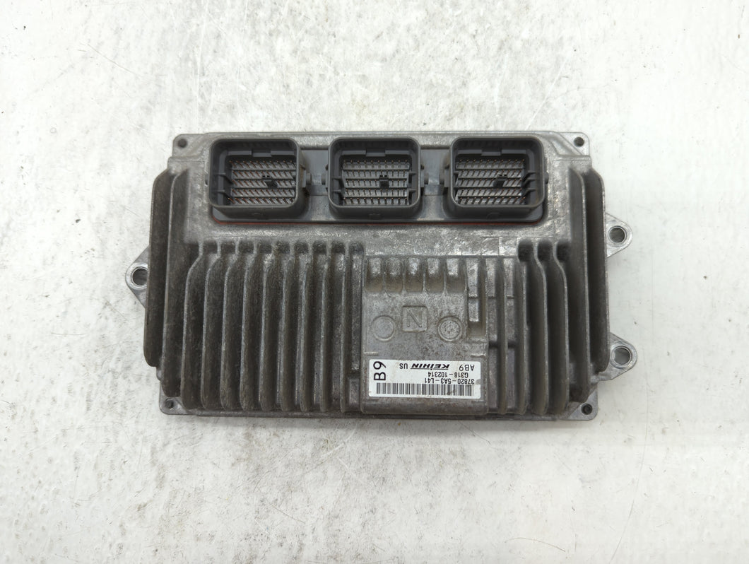 2014 Honda Accord PCM Engine Control Computer ECU ECM PCU OEM P/N:37820-5A3-L41 Fits OEM Used Auto Parts