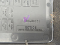 2010 Mazda 3 Fusebox Fuse Box Panel Relay Module P/N:BBM5-66761 BBM6-66791 Fits OEM Used Auto Parts - Oemusedautoparts1.com