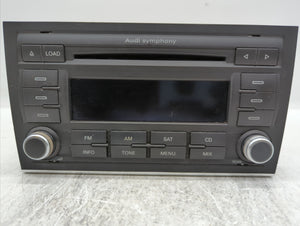 2007 Audi A4 Quattro Radio AM FM Cd Player Receiver Replacement P/N:8E0 035 195 AF 7 646 019 380 Fits OEM Used Auto Parts