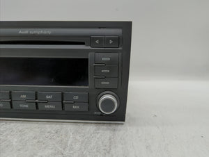 2007 Audi A4 Quattro Radio AM FM Cd Player Receiver Replacement P/N:8E0 035 195 AF 7 646 019 380 Fits OEM Used Auto Parts