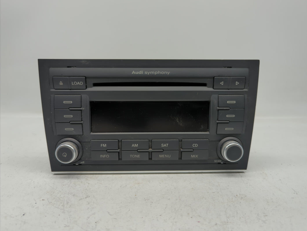 2007 Audi A4 Quattro Radio AM FM Cd Player Receiver Replacement P/N:8E0 035 195 AF 7 646 019 380 Fits OEM Used Auto Parts