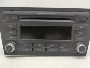 2007 Audi A4 Quattro Radio AM FM Cd Player Receiver Replacement P/N:8E0 035 195 AF 7 646 019 380 Fits OEM Used Auto Parts