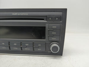 2007 Audi A4 Quattro Radio AM FM Cd Player Receiver Replacement P/N:8E0 035 195 AF 7 646 019 380 Fits OEM Used Auto Parts